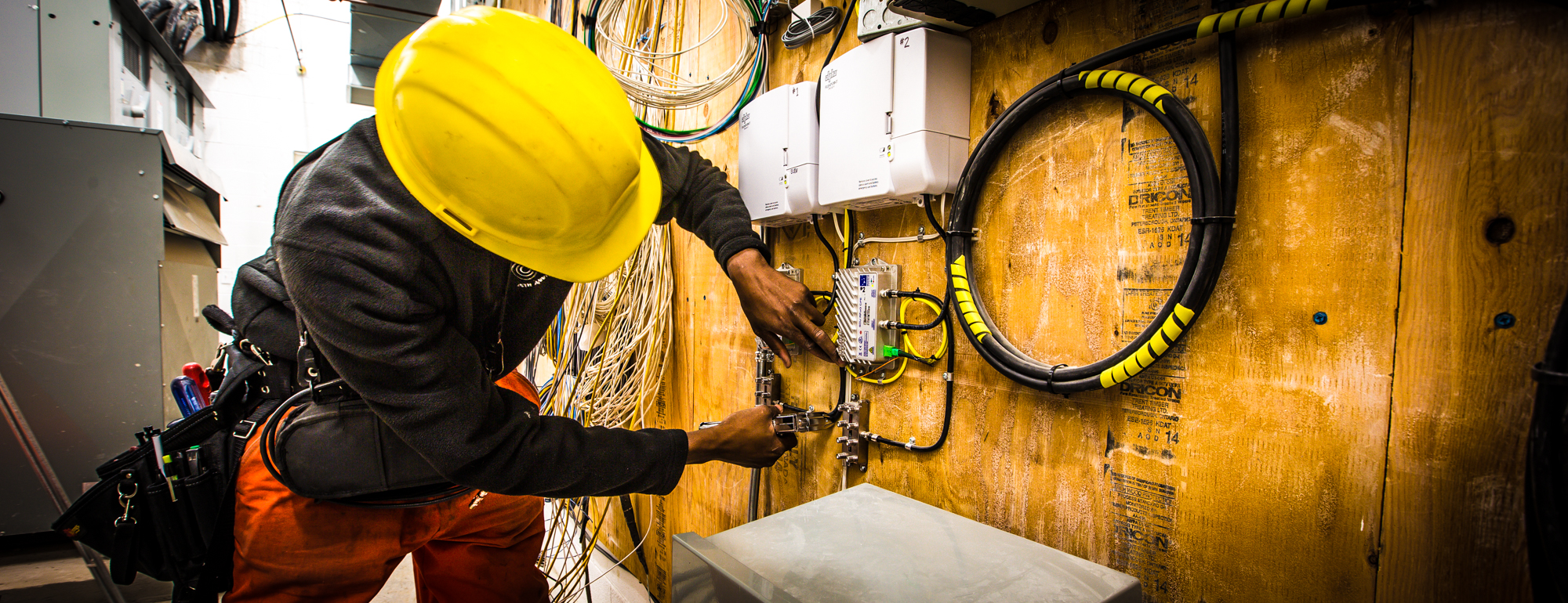 trinity communication services commercial installations inside plant